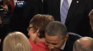 Hug Obama GIF - Hug Obama Sincere GIFs