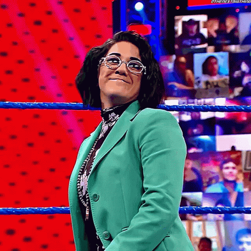 Bayley Ding Dong Hello Show GIF - Bayley Ding Dong Hello Show Wwe GIFs