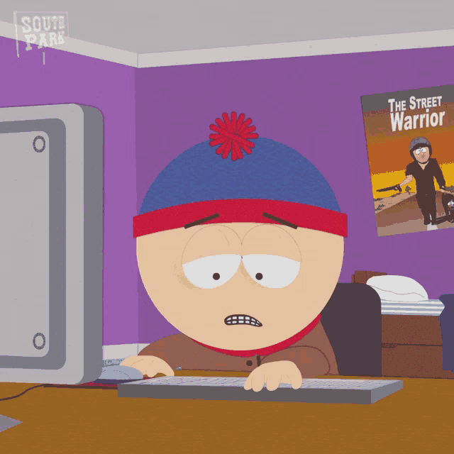 Gasping Stan Marsh GIF