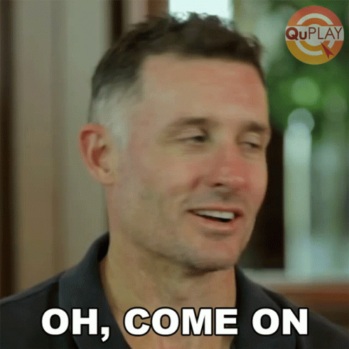 Oh Come On Michael Hussey GIF - Oh Come On Michael Hussey Quick Heal Bhajji Blast With Csk GIFs