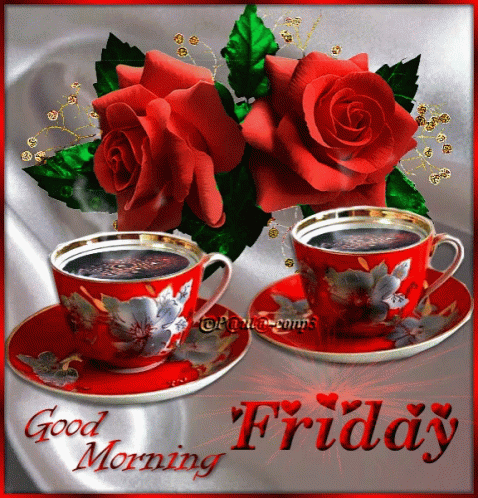 Good Morning Friday GIF - Good Morning Friday Coffee GIFs