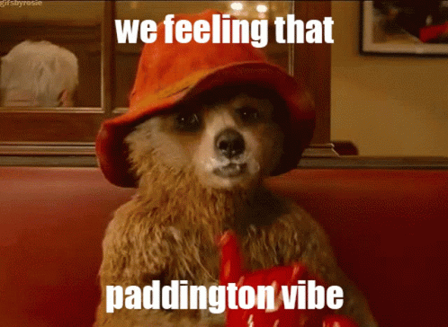 Paddington Bear Paddington GIF - Paddington Bear Paddington Paddington Vibe GIFs