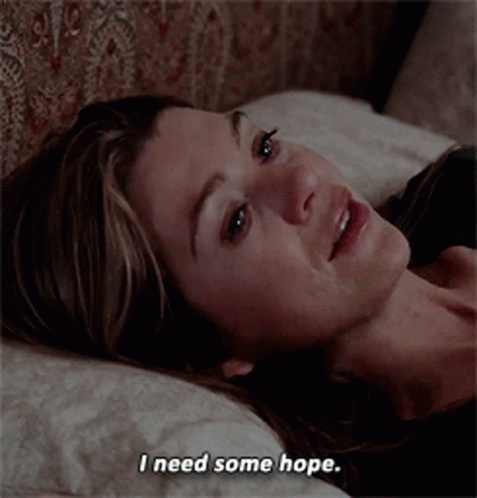 Greys Anatomy Meredith Grey GIF - Greys Anatomy Meredith Grey I Need Some Hope GIFs