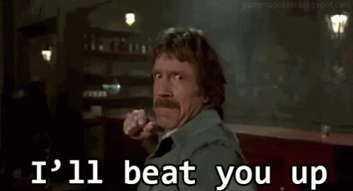 Beat Up GIF - Beat Up Chuck Norris Punch GIFs