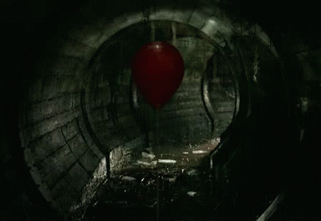 Creepy Balloon GIF - It Movie We All Float Balloon GIFs