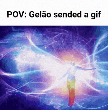 a picture of a person with the caption pov gelao sented a gif