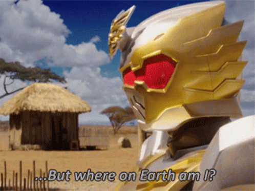Power Rangers Robo Knight GIF - Power Rangers Robo Knight But Where On Earth Am I GIFs