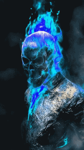 Skeleton Skull GIF - Skeleton Skull Flames GIFs
