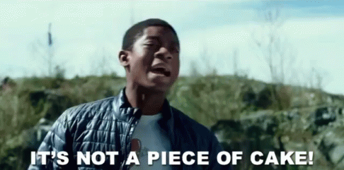 It'S Not A Piece Of Cake! GIF - Power Rangers Its Not A Piece Of Cake Tired GIFs