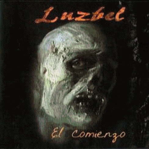 a painting of a monster with the words luzbel el comienzo written below it