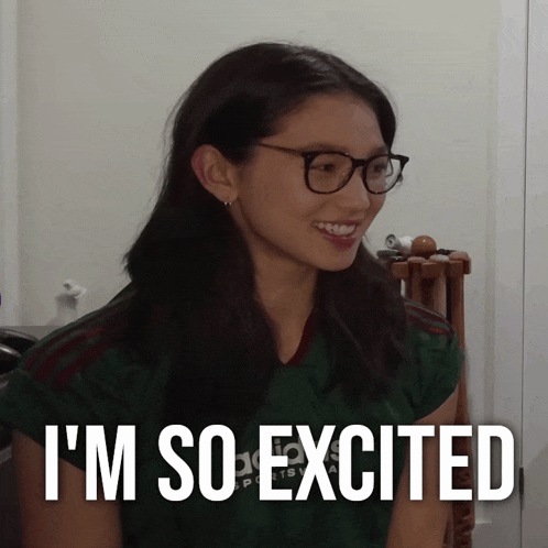 a woman wearing glasses and a shirt that says adidas on it
