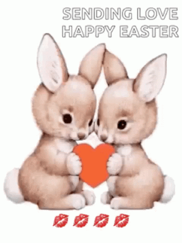 Heart Sending Love GIF - Heart Sending Love Happy Easter GIFs