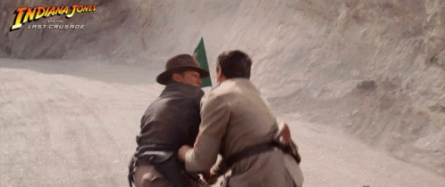 Punch Indy GIF