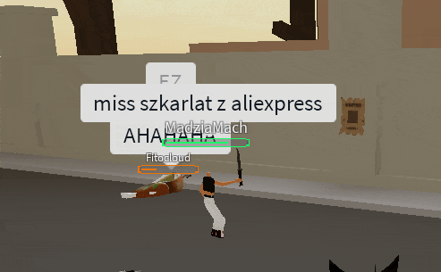 a screenshot of a video game with miss szkarlat z aliexpress