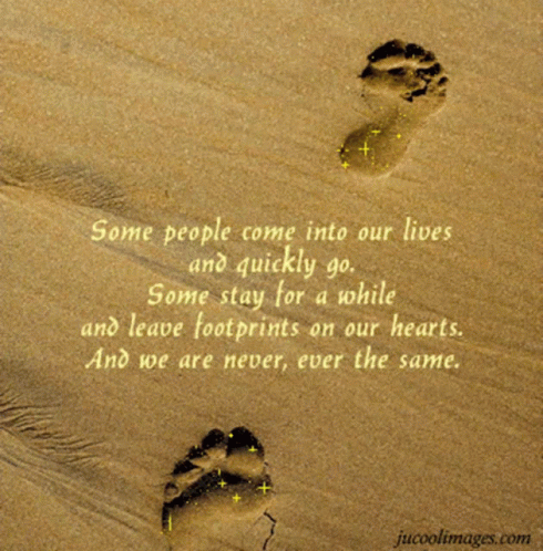 Footprints Hearts GIF - Footprints Hearts GIFs