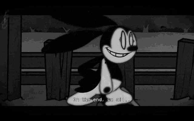 Oswald Creepy Bunny GIF - Oswald Creepy Bunny Creepy GIFs