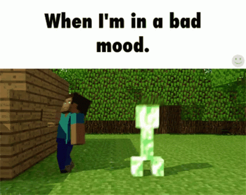 Minecraft Punch GIF - Minecraft Punch Bad Mood GIFs