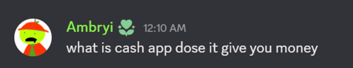 a blurred image of a person talking about money