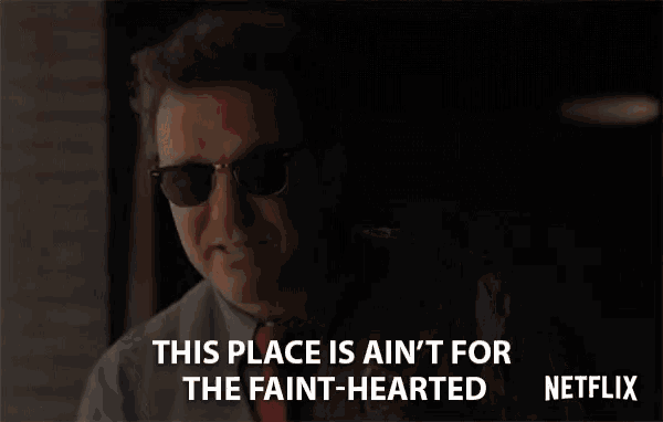 Aint For The Faint Hearted Not For Faint Hearted GIF