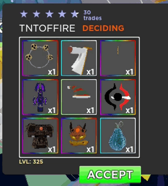 a screenshot of a video game called tntoffer deciding