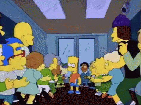 Green Pinch GIF - The Simpsons Bart Simpson Attack GIFs