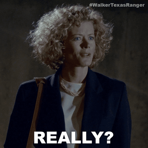 Really Alex Cahill GIF - Really Alex Cahill Walker Texas Ranger GIFs