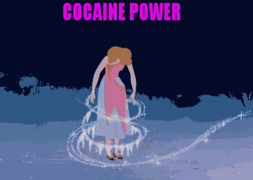 Cocaine Power Cinderella GIF - Cocaine Power Cinderella GIFs
