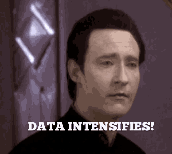 Data Star Trek GIF
