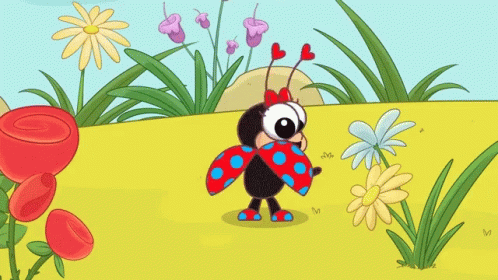 Joaninha Lady Bug GIF - Joaninha Lady Bug Colorida GIFs