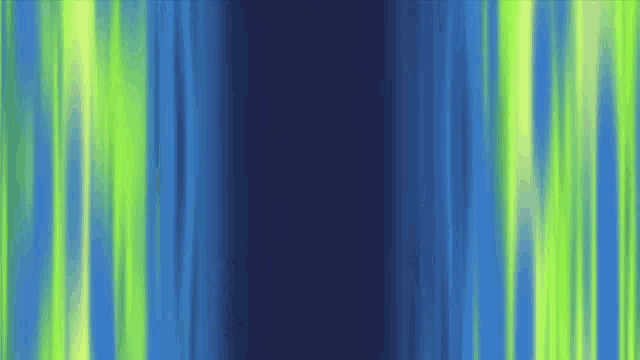 a blue and green striped background with a dark blue stripe in the middle