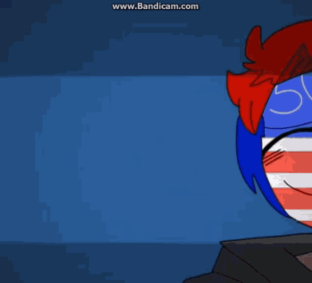 a cartoon character is surrounded by a bunch of eyes and a screen that says www.bandicam.com