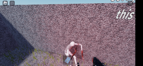 a screenshot of a video game with the word this visible