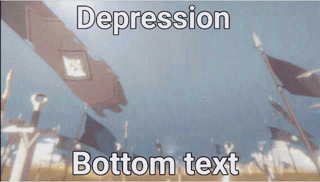 Lord Of Heroes Depression GIF - Lord Of Heroes Depression Bottom Text GIFs