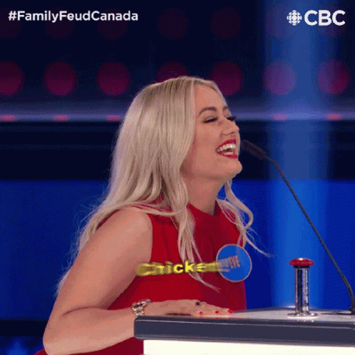 Chicken Eve GIF - Chicken Eve Family Feud Canada GIFs