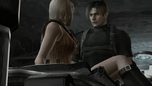 Resident Evil Resident Evil 4 GIF - Resident Evil Resident Evil 4 Leon S Kennedy GIFs