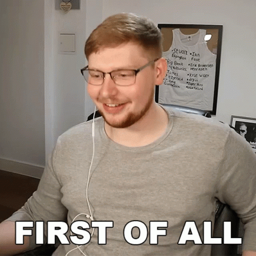 First Of All Ollie Dixon GIF - First Of All Ollie Dixon Above All Else GIFs