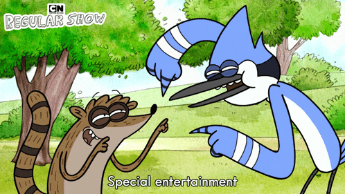 Special Entertainment Rigby GIF - Special Entertainment Rigby Mordecai GIFs