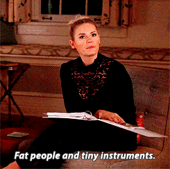 One Of Life'S Little Mysteries GIF - Happy Endings Alex Fat People GIFs
