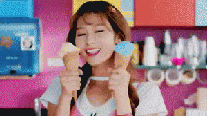 트와이스 라이키 아이스크림 GIF - Twice Likey Kpop GIFs