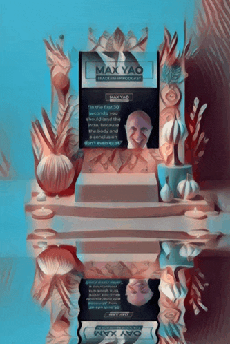 a book titled max yao sits on a table surrounded by garlic