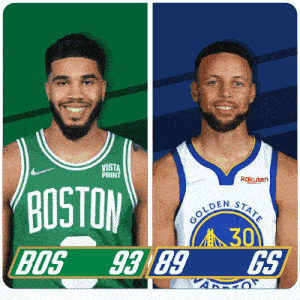 Boston Celtics (93) Vs. Golden State Warriors (89) Third-fourth Period Break GIF - Nba Basketball Nba 2021 GIFs