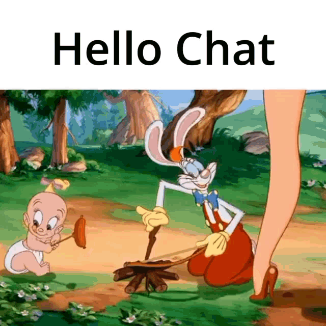 Hello Chat Jessica Rabbit GIF - Hello Chat Jessica Rabbit GIFs