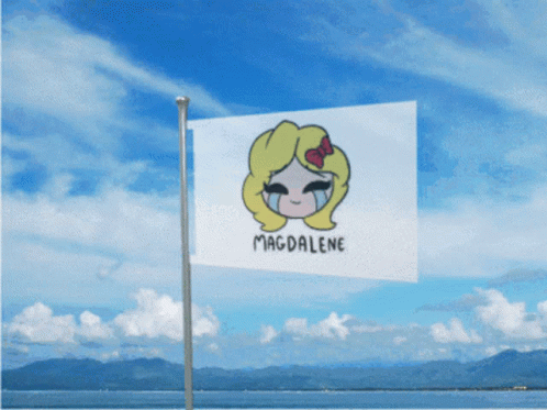 Magdalene Flag GIF - Magdalene Flag Tboi GIFs