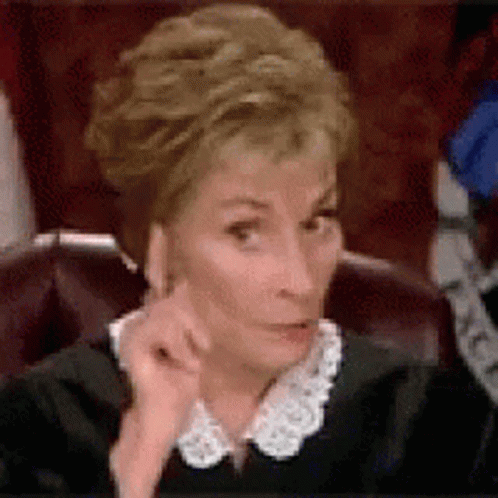 Judges Warn GIF - Judges Warn Judge Judy GIFs