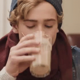 Isak And Even Drinking GIF - Isak And Even Drinking Happy GIFs