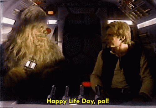 Star Wars Happy Life Day GIF - Star Wars Happy Life Day Han Solo GIFs