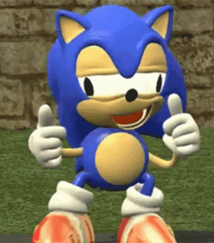 Sonic Thumbs Up GIF - Sonic Thumbs Up Approve GIFs