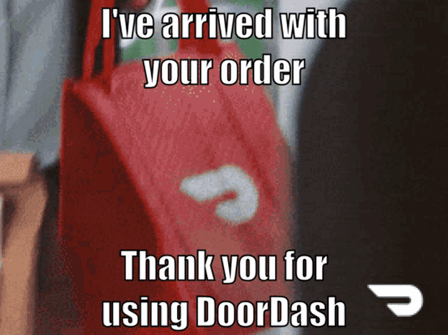Door Dash Order GIF