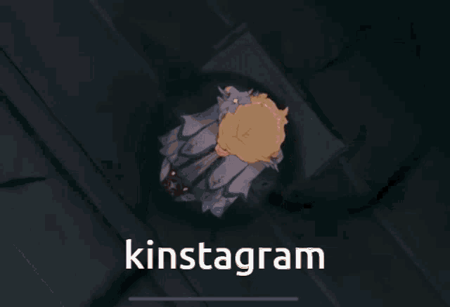 a girl with a flower in her hair and the word kinstagram on the bottom