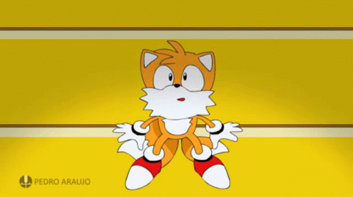 Sonic Cd Tails Miles Prower GIF - Sonic Cd Tails Miles Prower Tails Happy GIFs